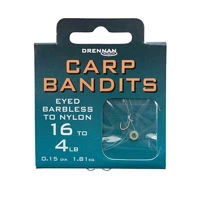 Drennan Bandits Carp Barbless Banded Hair Rigs